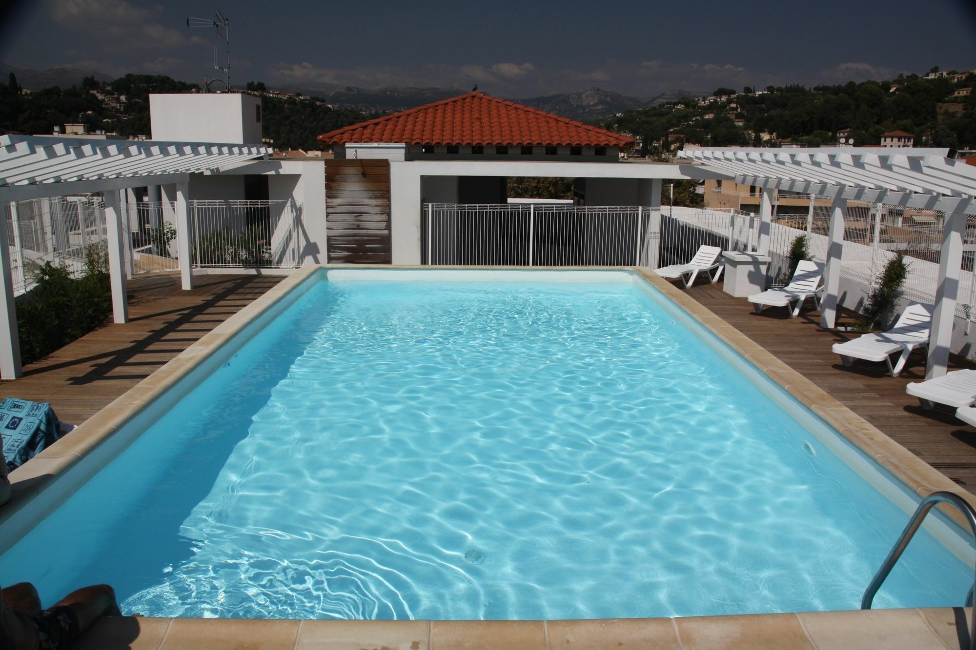 Vacanceole - Residence Le Crystal Cagnes-sur-Mer Dış mekan fotoğraf